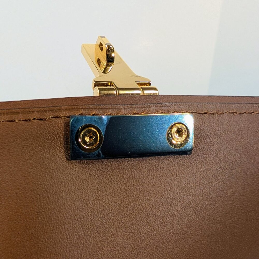 Louis Vuitton Brown Damier Ebene Canvas Pallas Clutch - Picture 15 of 16